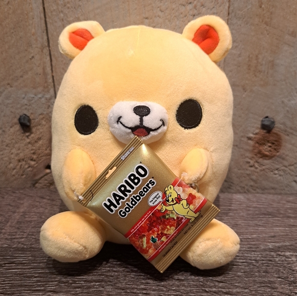 Zuru Snackles Nancy The Haribo Bear w/ Goldbears 5" Mini Brands Stuffed Plush - Picture 1 of 5